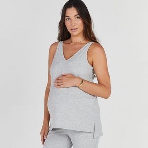 Legoe Heritage - Soft Rib Tank and Pants Grey